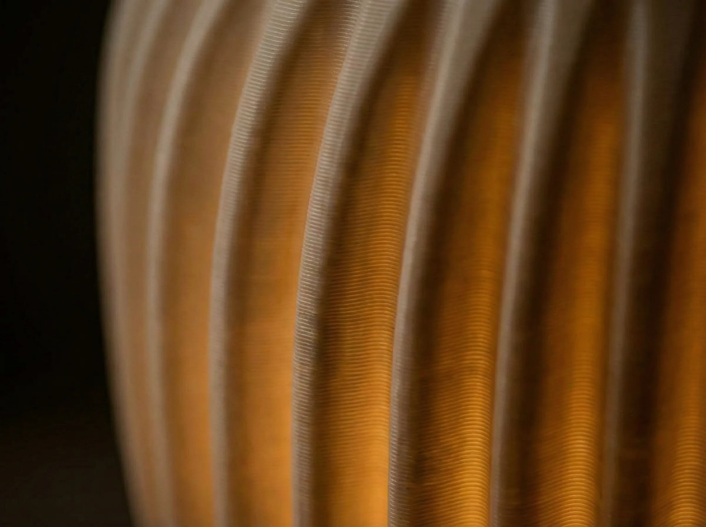 LampuKita 3D lamp close-up — showing geometric layers